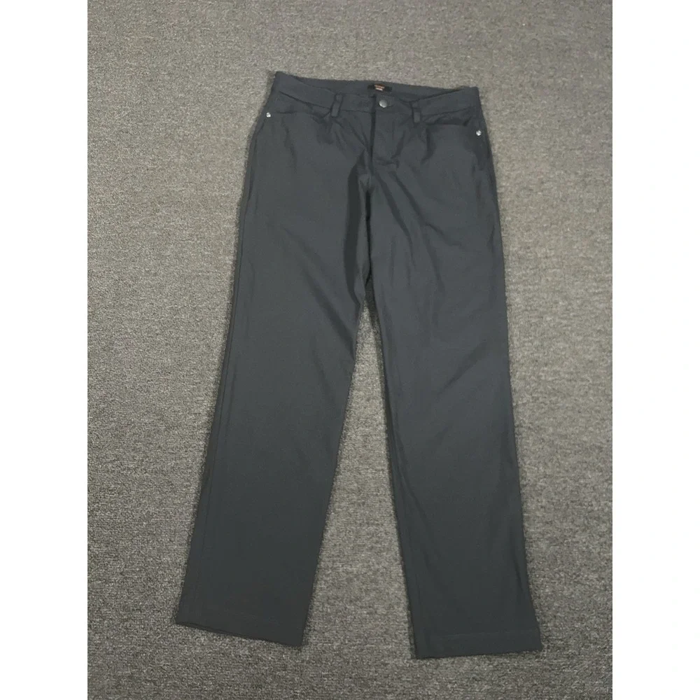Quince Pants Men's 32x30 Everyday 5 Pocket Tech Pant Black Classic Performance